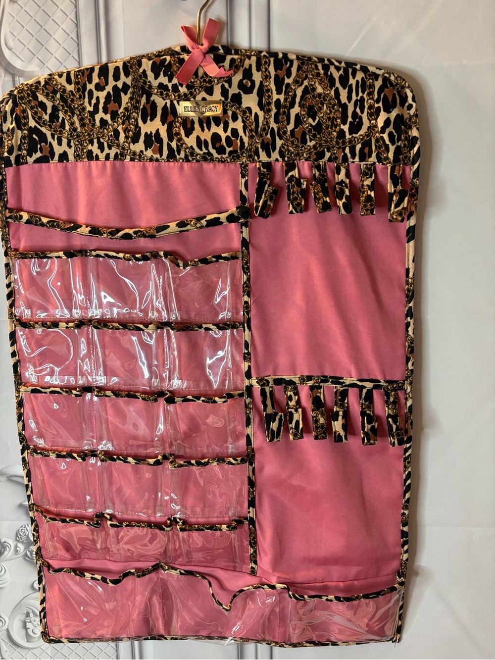 Ellen Tracy Jewelry & Accessory Organizer - Leopard Print